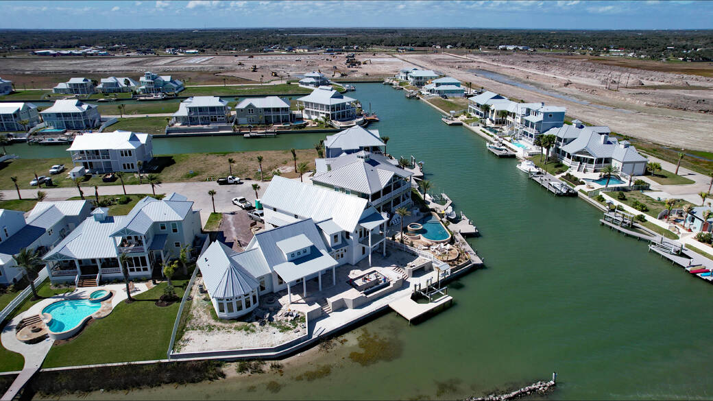 Islands Of Rockport Drone Image