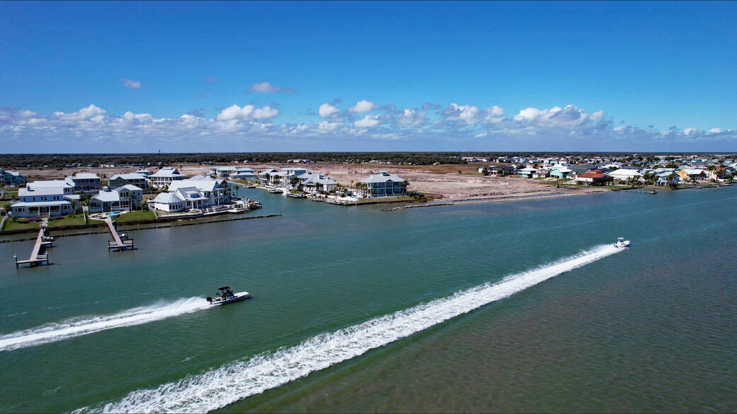 Islands Of Rockport Drone Image